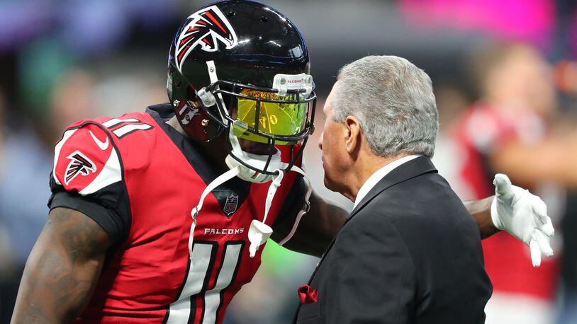 Falcons TE Gonzalez still considering retirement