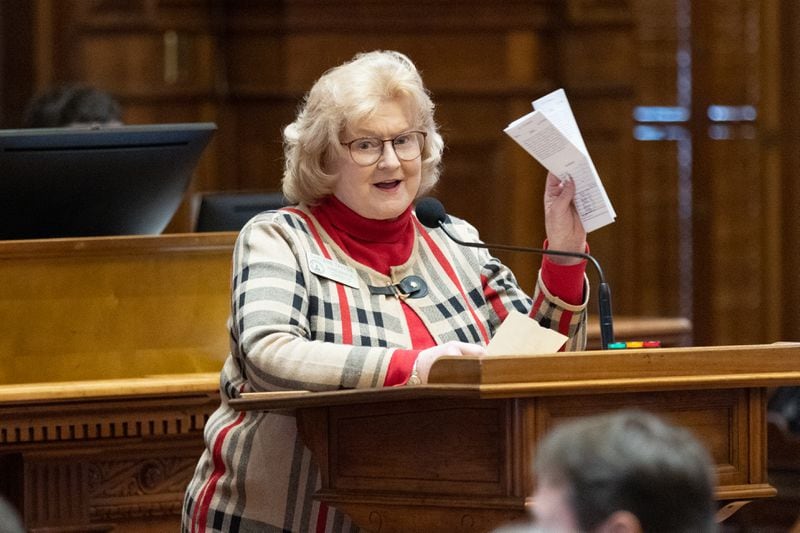 Georgia House Rep. Darlene Taylor is sponsoring a bill to ban mining near the Okfenokee Swamp. (Arvin Temkar/The Atlanta Journal-Constitution)