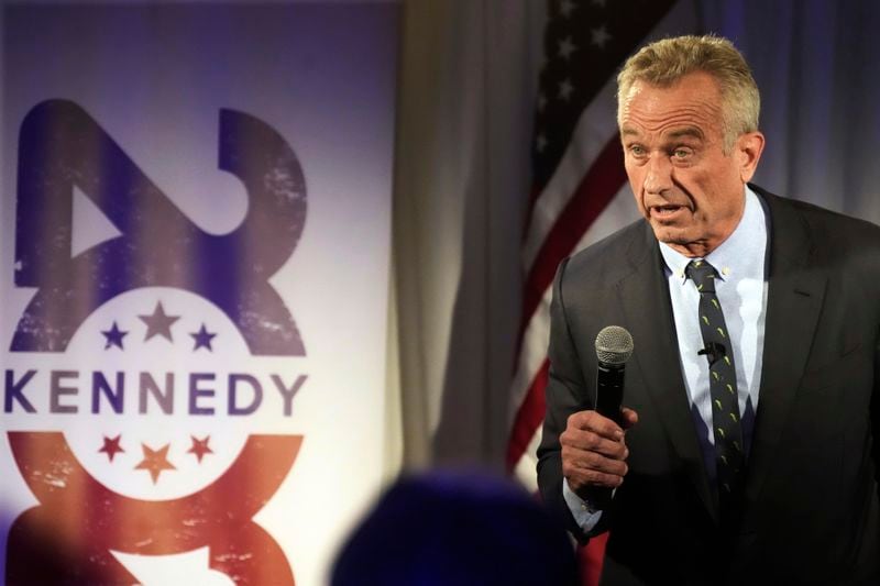 Independent candidate Robert F. Kennedy Jr. will not be participating in the president debate being held next week.