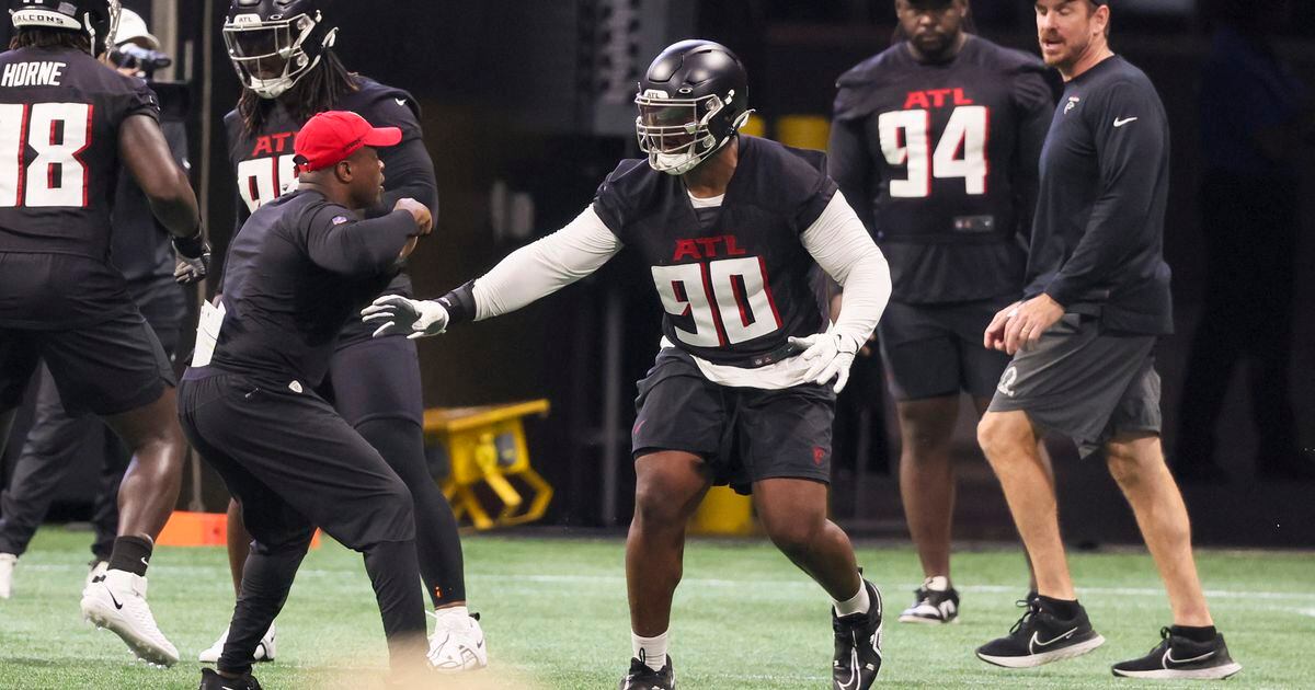 David Onyemata's energy is huge for the Falcons' defense - The