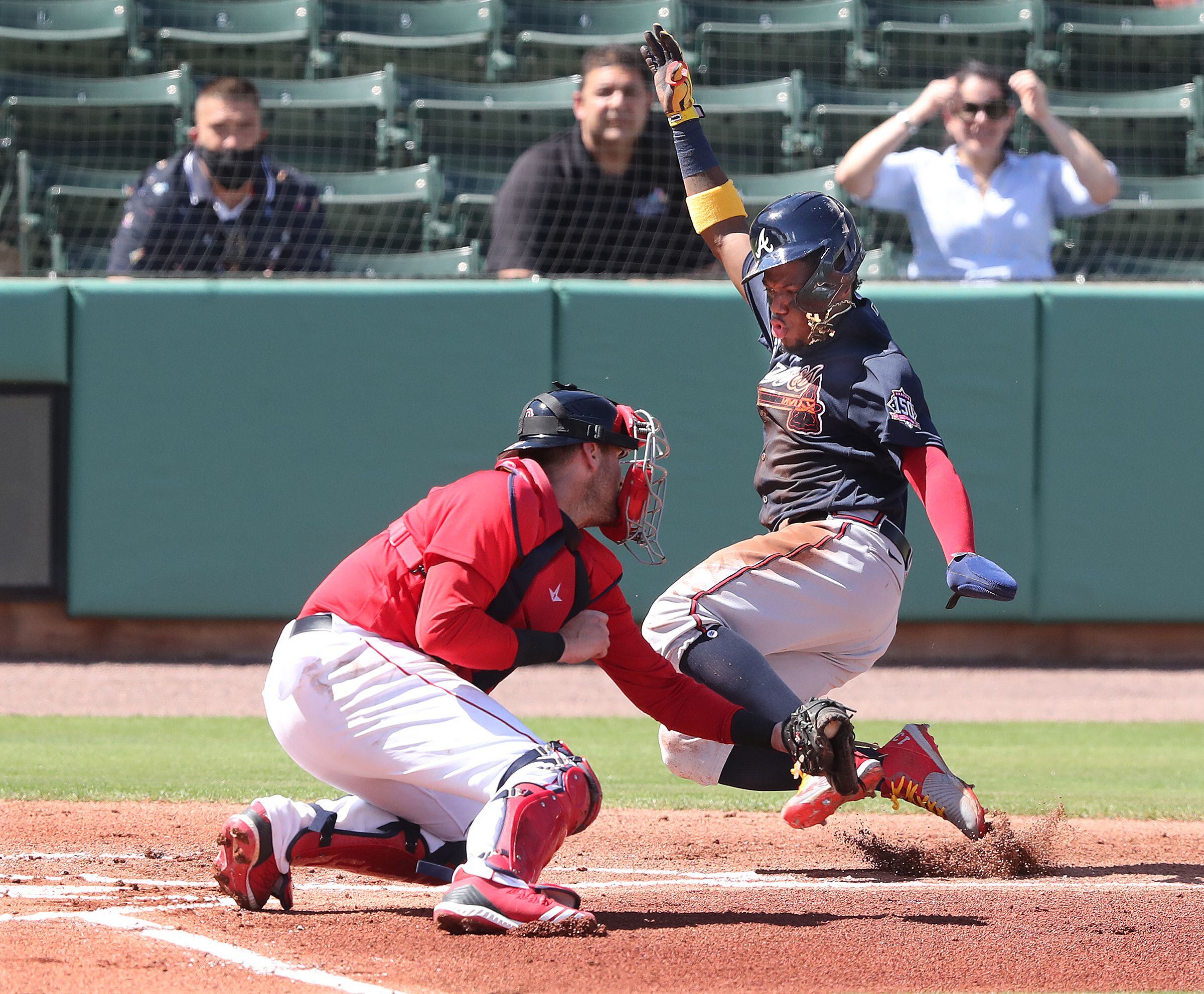 Ronald Acuña Jr.'s spring debut, 03/01/2021