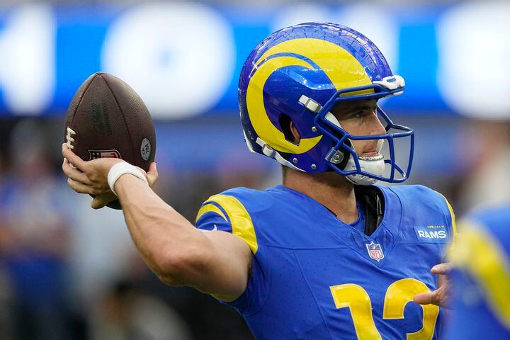 Photos: Ex-Bulldog Stetson Bennett plays most of game for Rams