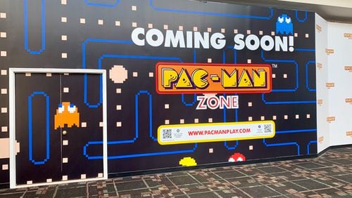 Pac-Man Zone will open in the spring at Town Center mall in Cobb County.