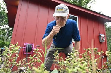 After the deaths of his daughter, granddaughter and daughter-in-law, Joe Eifrid created Rockdale Art Farm, a place where the community can immerse themselves in nature. (Hyosub Shin / AJC)