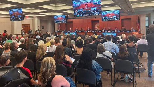 Several community members joined the Columbus City Council meeting conducted on 7/23/2024 at the Muscogee County School District Public Education Center. (Photo Courtesy of Kelby Hutchison)