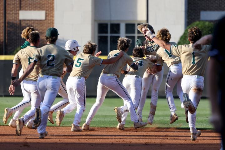 Photos: Cooper Blauser, Jeff Blauser's son, leads Wesleyan to win