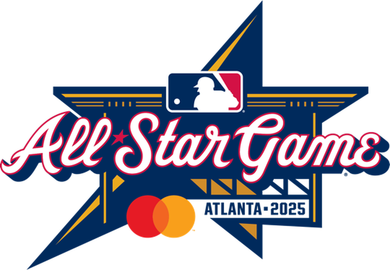 The logo for the 2025 MLB All-Star Game was unveiled Monday. The game will be played in Atlanta on July 15, 2025.