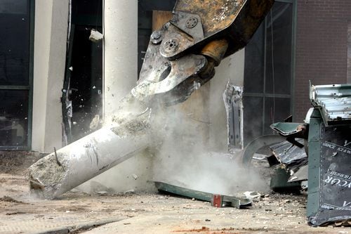 Americus says goodbye to hospital damaged by tornado