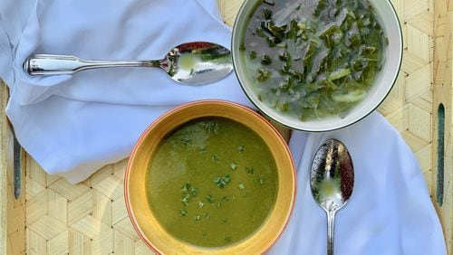 Super Simple, Healthful, Very Green Soup