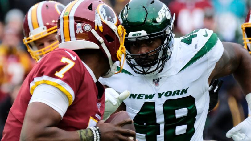 Raiders sign former Jets 3rd round pick edge rusher Jordan Jenkins