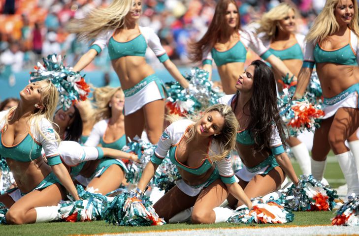 2013 Miami Dolphins cheerleaders