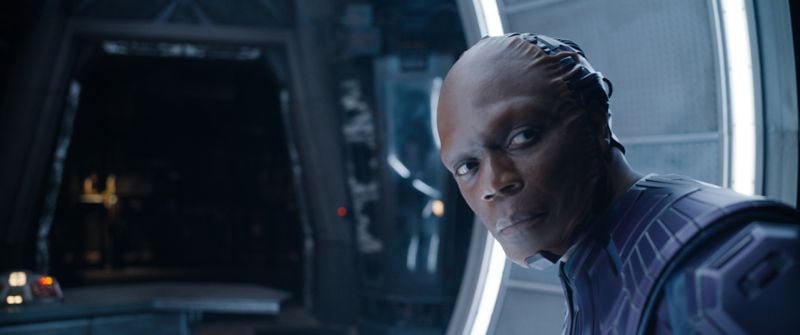 Chukwudi Iwuji as The High Evolutionary in Marvel Studios' Guardians of the Galaxy Vol. 3.