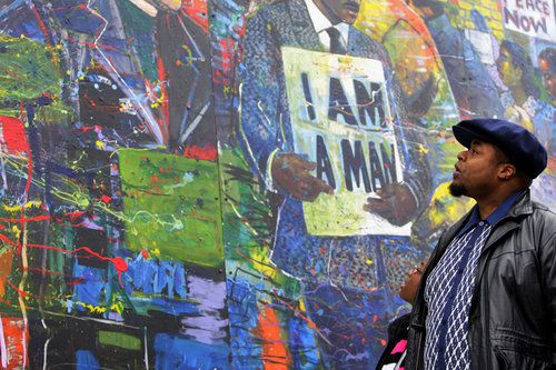 Martin Luther King Jr. mural debuts