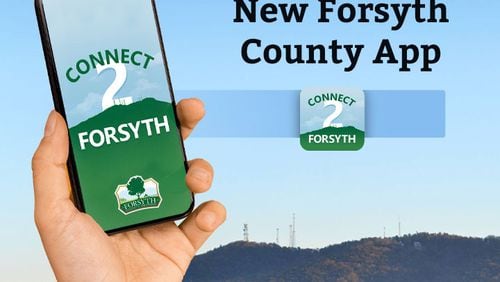 The official Forsyth County government mobile app is now available for IOS and Android devices. CONTRIBUTED