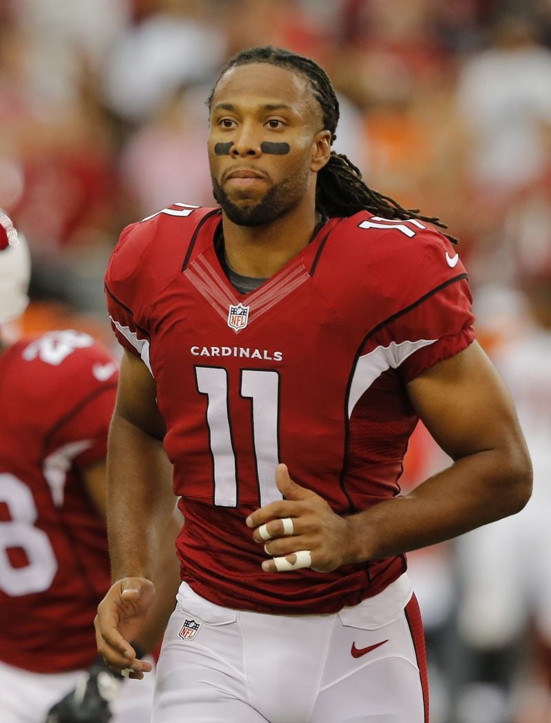 Cardinals receiver Larry Fitzgerald will miss Sunday's game after