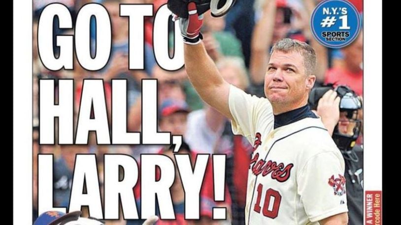 Mets killer Chipper Jones inducted into Baseball Hall of Fame – New York  Daily News