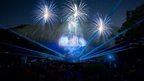 Sounds like my neighbors are celebrating again. (Photo contributed by Stone Mountain Park)