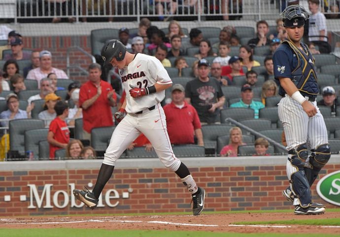 Photos: Tech and Georgia battle in baseball