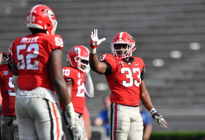 G-Day: Red beats black, Uga XI gets collared