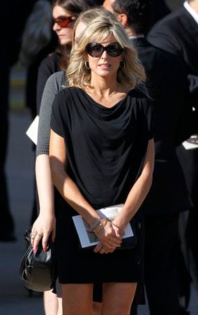 Farrah Fawcett's funeral