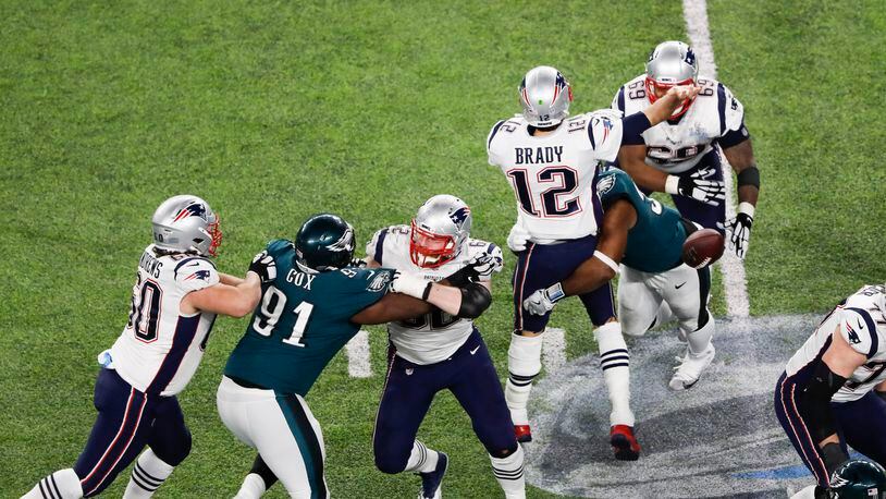 Brandon Graham Sacks Tom Brady Super Bowl LII Philadelphia