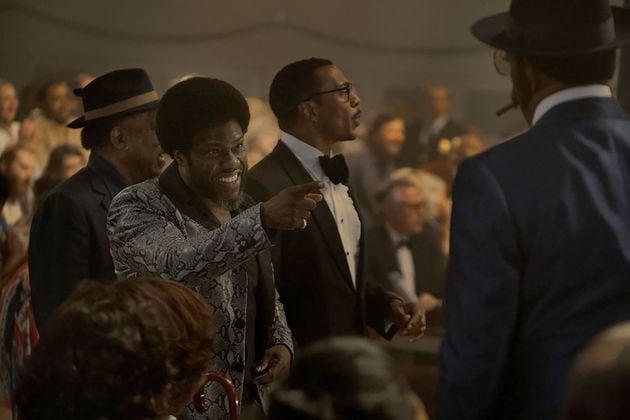 Kevin Hart stars as Gordon “Chicken Man” Williams in Peacock’s “Fight Night: The Million Dollar Heist." (Eli Joshua Adé/Peacock/TNS)