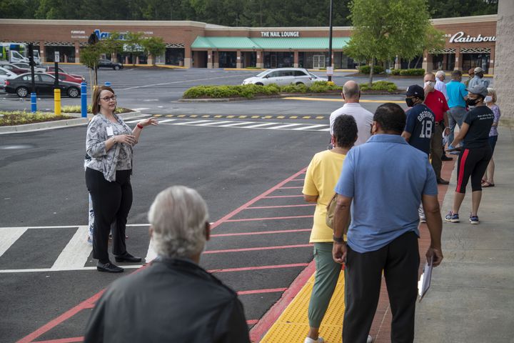 PHOTOS: Georgians head to polls for early voting