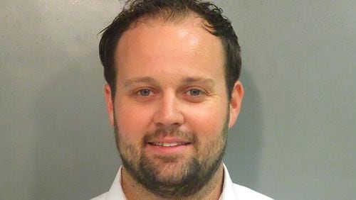 FILE - This undated photo provided by Washington County, Ark., Detention Center shows Josh Duggar. The Supreme Court has rejected an appeal from Josh Duggar, a former reality television star convicted of downloading child sexual abuse images. Duggar was on the TLC show “19 Kids and Counting” with his large family before his 2021 conviction. (Washington County Detention Center via AP, File)