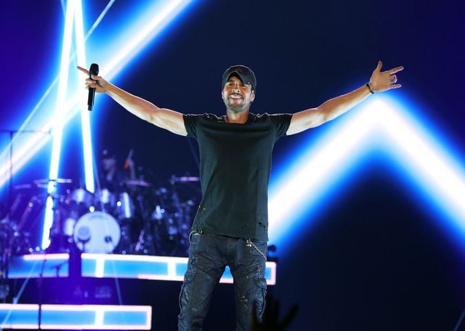 Pitbull, Ricky Martin and Enrique Iglesias rocked sold out State Farm Arena on Sunday, March 3, 2024 on the Triogy Tour. 
Robb Cohen for the Atlanta Journal-Constitution