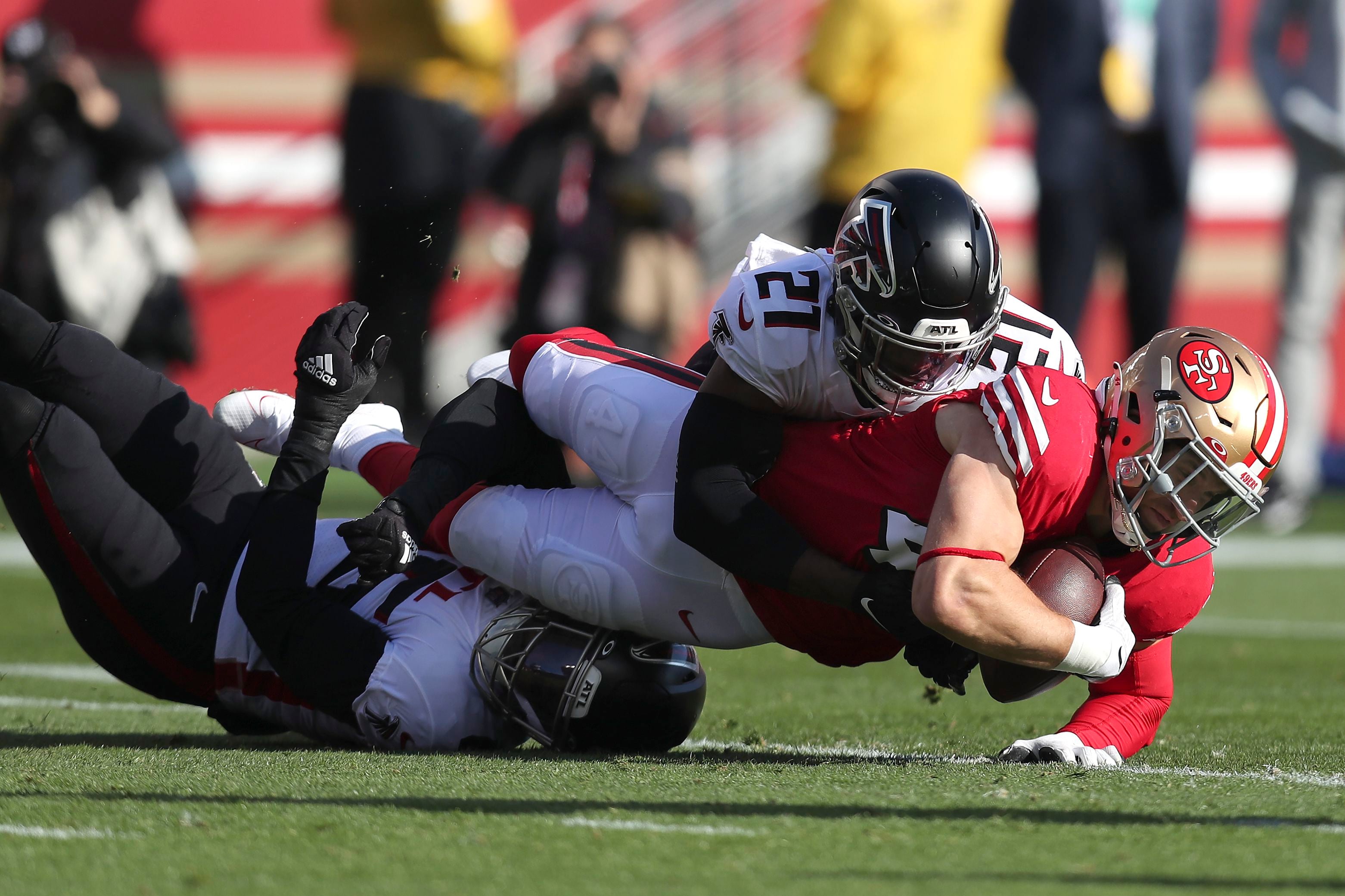 49ers beat Falcons 31-13 for 5th win in 6 games