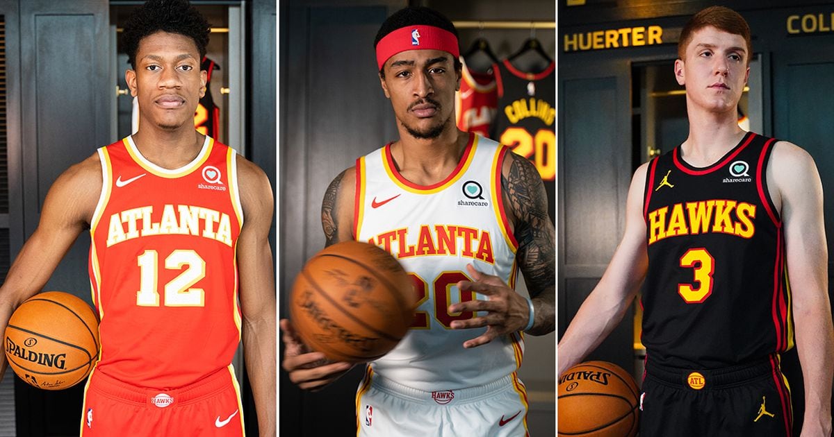 Hawks show off new uniforms, Hawks