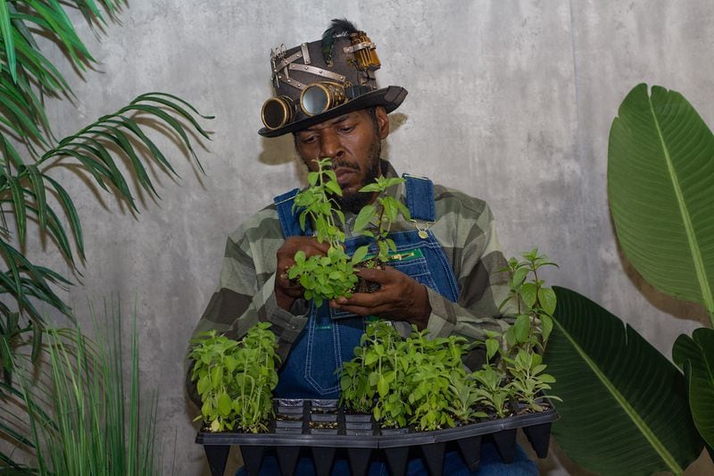 Zu Keeper, also known as Chef Zu, is a holistic nutritionist and urban agriculturalist who forages and teaches how to forage and use discoveries in the wild for food and medicine. 
(Courtesy of Maria Sara of RF Visuals)