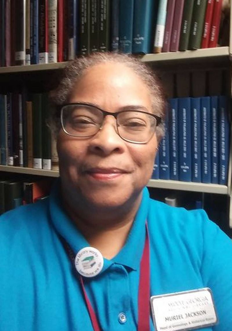 Muriel Jackson is the head of the Genealogical and Historical Room at the Washington Memorial Library. (Provided by The Telegraph)