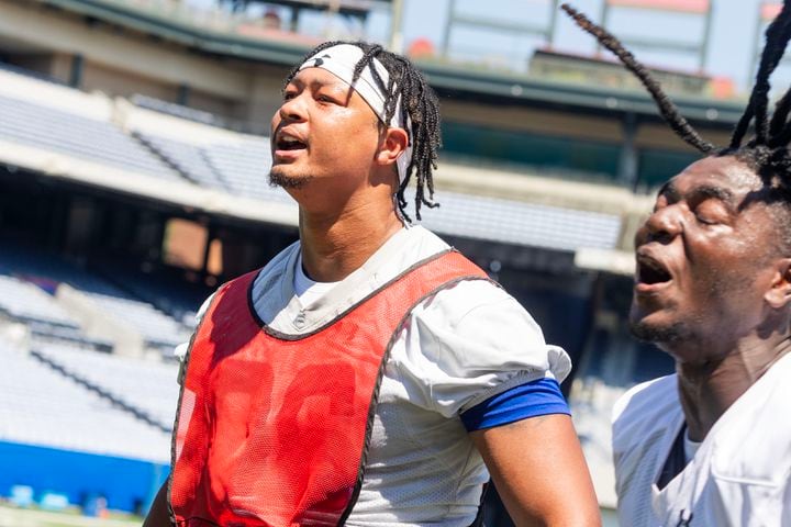 Georgia State Football Practice 