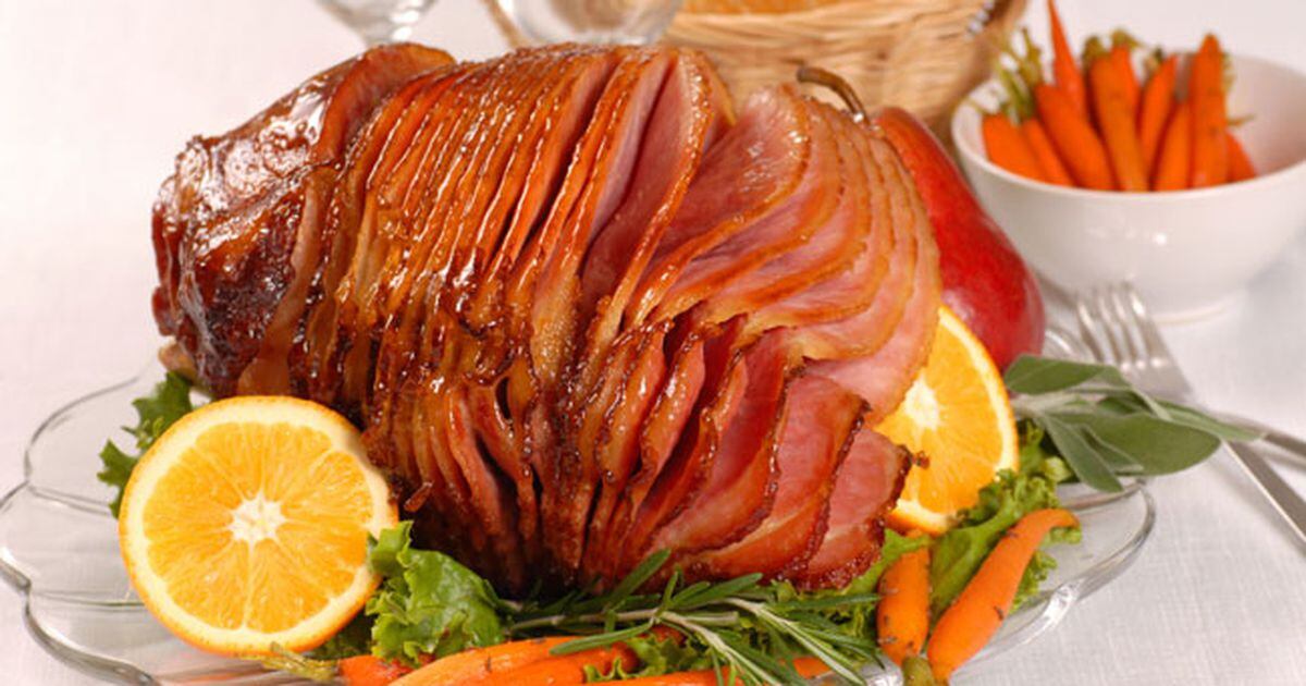 Old Fashion Holiday Glazed Ham - Life With The Crust Cut Off