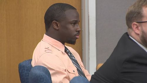 Miles Bryant listens to opening statements. Bryant is charged with murder and kidnapping in the death of 16-year-old Susana Morales.