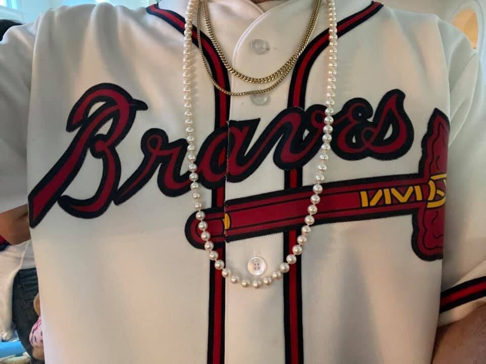 Cooperstown-bound: Pearl necklace of Braves' Joc Pederson heading to Hall  of Fame