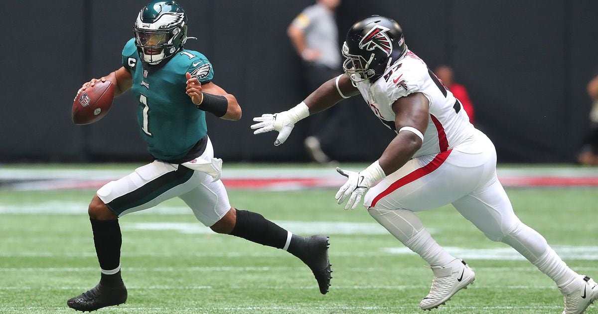 Photos of Philadelphia Eagles' 32-6 win over Atlanta Falcons — NFL, Week 1