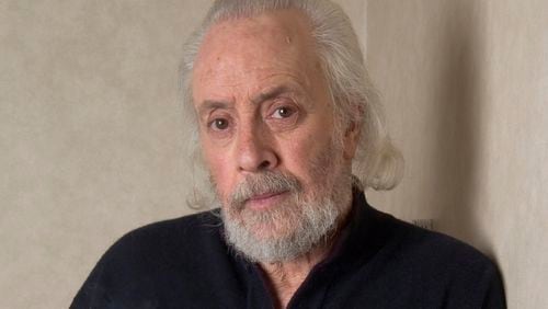 FILE - Screenwriter Robert Towne poses at The Regency Hotel, March 7, 2006, in New York. Towne, the Oscar-winning screenplay writer of "Shampoo," "The Last Detail" and other acclaimed films whose work on "Chinatown" became a model of the art form and helped define the jaded allure of his native Los Angeles, died Monday, July 1, 2024, surrounded by family at his home in Los Angeles, said publicist Carri McClure. She declined to comment on any cause of death. (AP Photo/Jim Cooper, File)