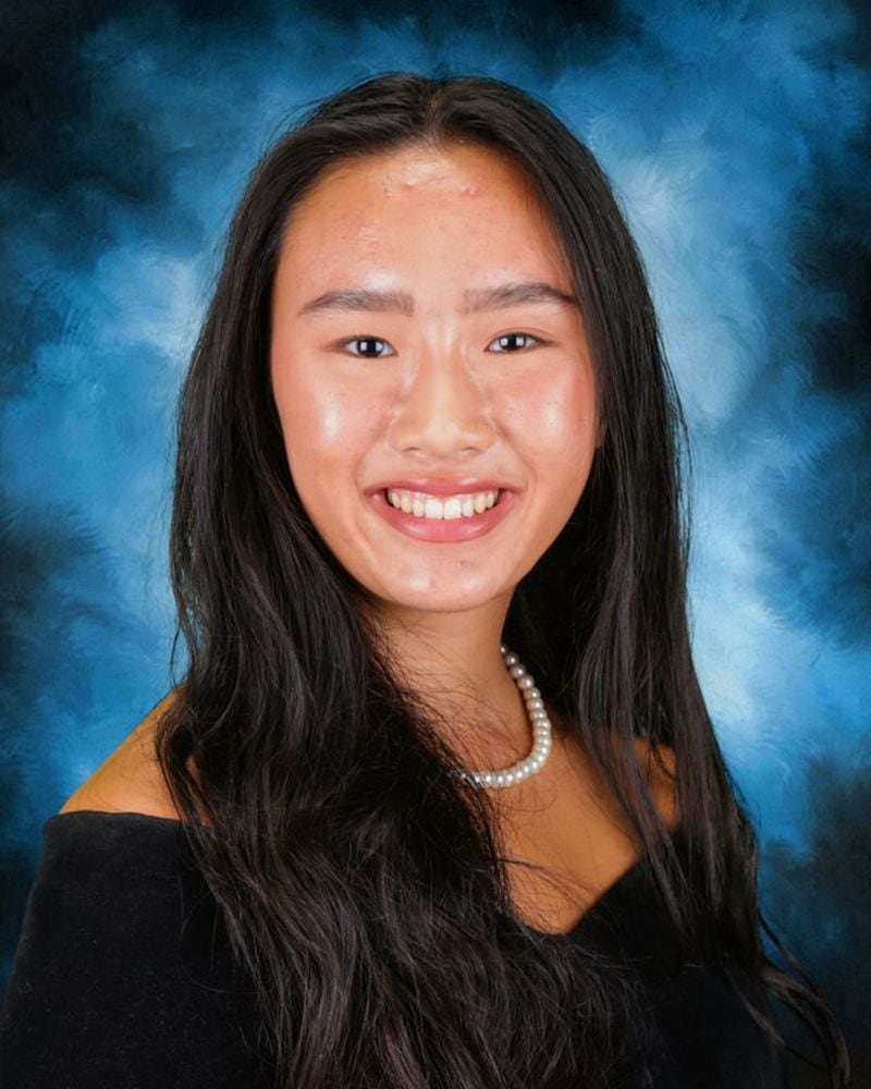 Carolyn Wong is 2024 valedictorian at Pebblebrook High School in Cobb County. (Courtesy photo)