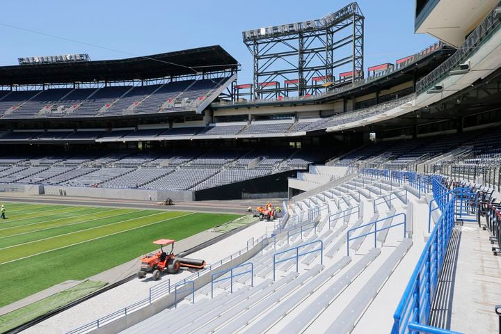 Photos: Turning Turner Field into Georgia State Stadium