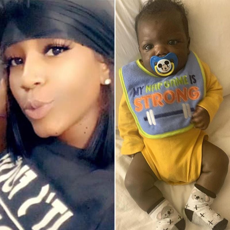 The Midtown crash on Sept. 30, 2020, killed 18-year-old Anjanae McClain and 3-month-old Kayden Goode. Both were riding in the car owned by McClain's sister, Fredricia Cain, and being driven by Kayden's great-uncle, Jamal Benson. (Photos provided by family)