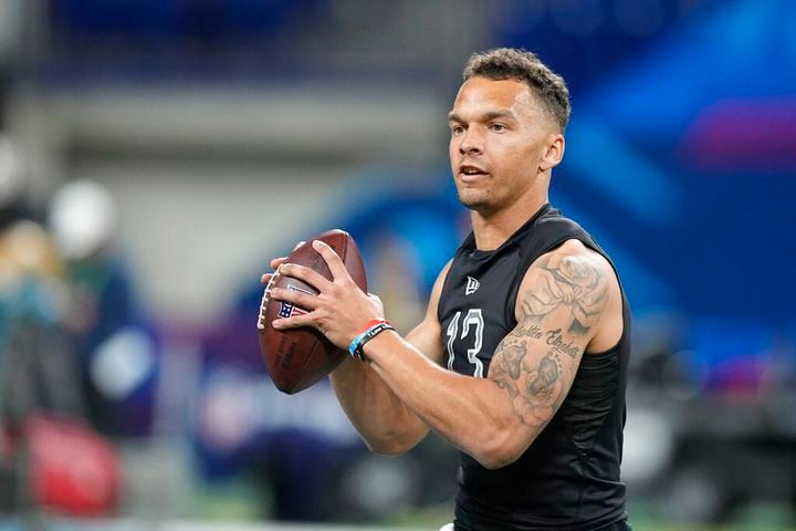 Falcons select Cincinnati QB Desmond Ridder in third round of 2022 NFL Draft