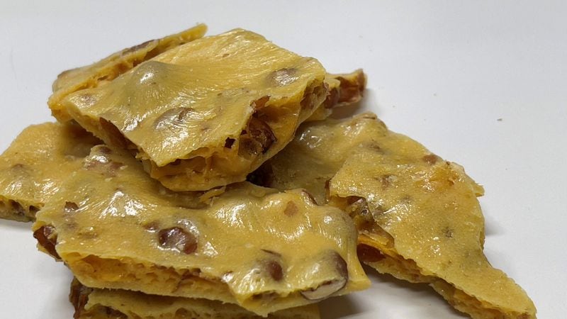 Peanut brittle from Plain Peanuts. Courtesy of Alison Daniel