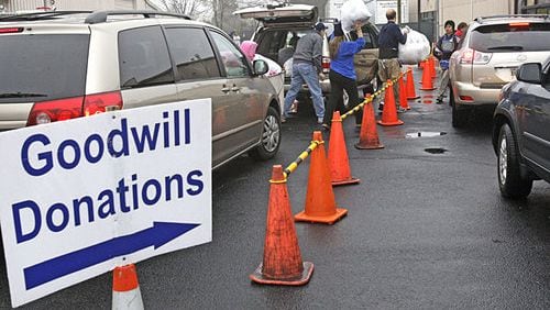 Thursday, December 31, 2009, was the busiest day of the year for donations at the Goodwill store in Roswell. Police were on hand to direct traffic, and two donation lanes were used to collect last-minute before the end of the year for tax purposes. The location receives the most donations of any of the 29 Goodwill stores in North Georgia.