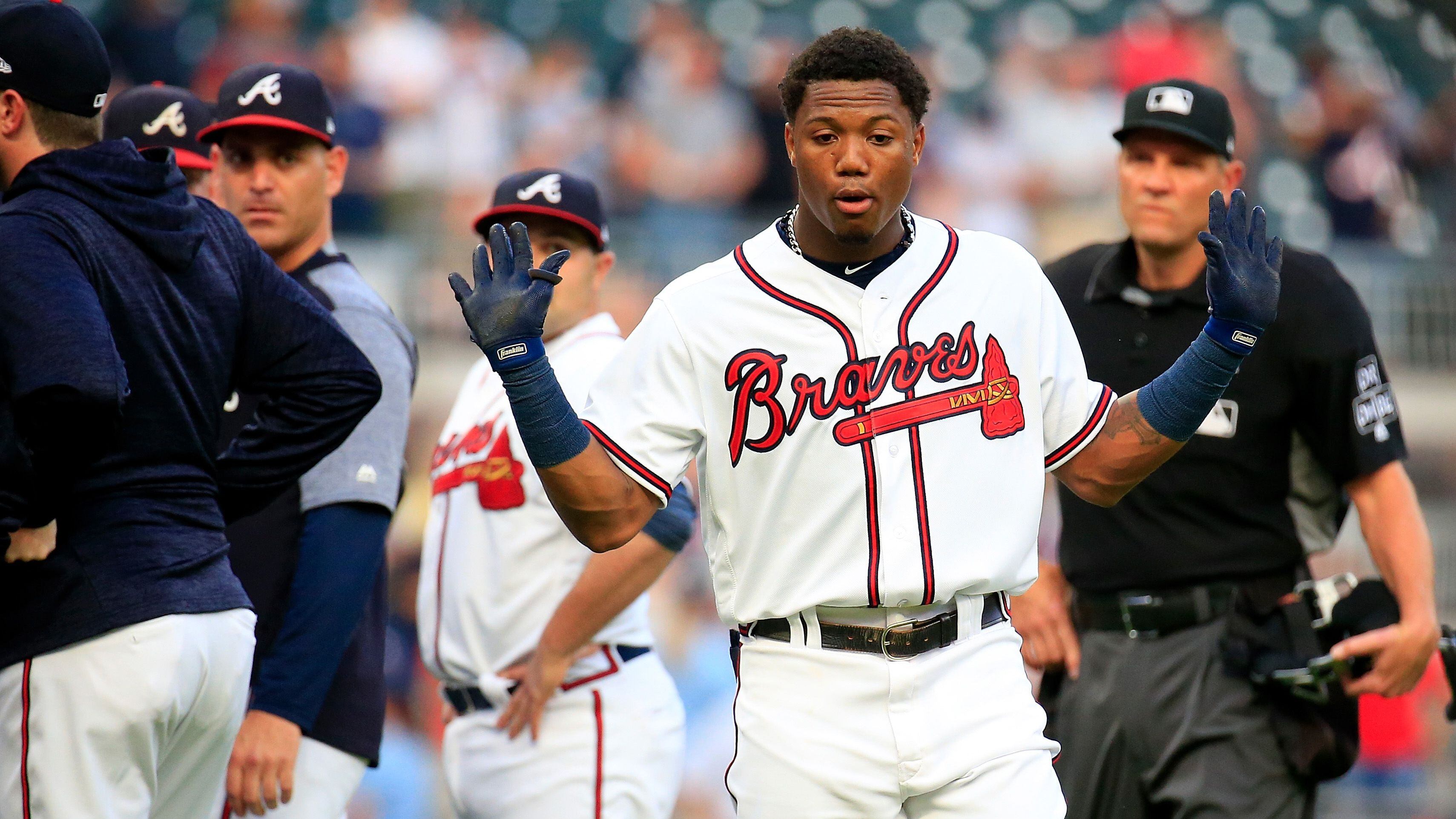 Braves' Ronald Acunais doing his part in ruining baseball