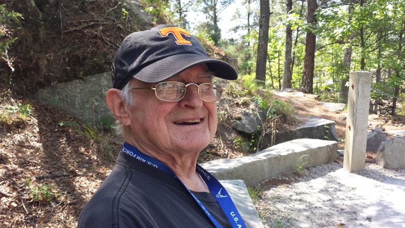 Bill Jackson pictured at the Stone Mountain Park Quarry Exhibit in April 2016. Russell Spornberger and Jackson, friends for eight years, took many day trips around Atlanta and beyond, visiting museums, historical sites and parks. They shared a common interest in American history. Photo contributed by Russell Spornberger.