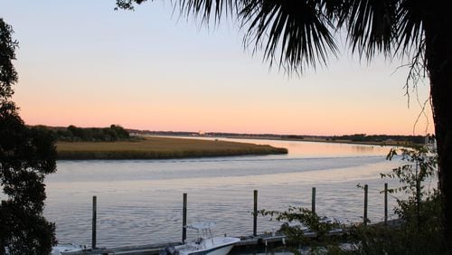 FILE: The Wilmington River by Thunderbolt Island.