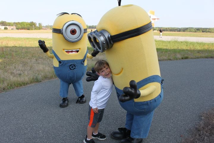 Despicablimp flies over Atlanta