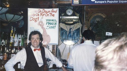 The restaurant loves to celebrate its anniversary every year. Here are happy bartenders from the early 1990s.
Courtesy of Atkins Park